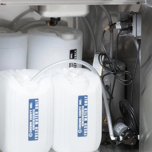 Crown Verity Full Size Triple-Sink (Cold Water Only) - Image 3