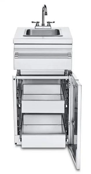 Crown Verity Infinite Series Cabinet Module with Sink & Two Drawers - ICM-SK-2D