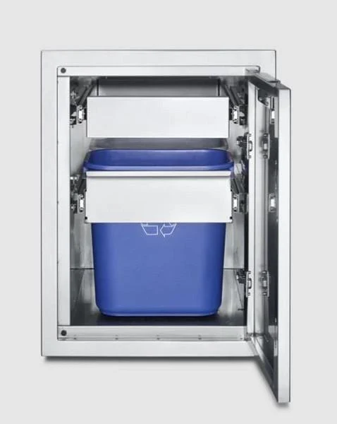 Crown Verity Infinite Series Large Built-In Cabinet with Garbage Holder & Single Drawer - IBILC-GH-1D