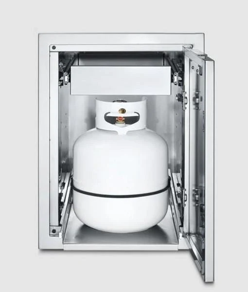 Crown Verity Infinite Series Large Built-In Cabinet with Propane Tank Holder & Single Drawer - IBILC-PH-1D