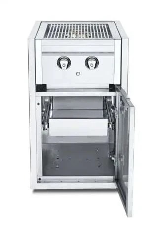 Crown Verity Infinite Series Small Cabinet with Built-In Dual Side Burner & Single Drawer - IBISC-SBNG-1D - Image 2