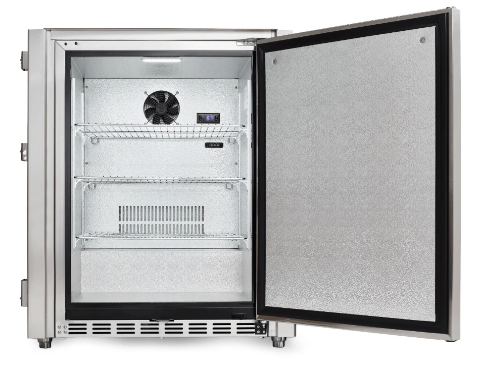 Crown Verity Outdoor Modular Refrigerator with Right End Panel (Infinite Series) - IFM24-REP
