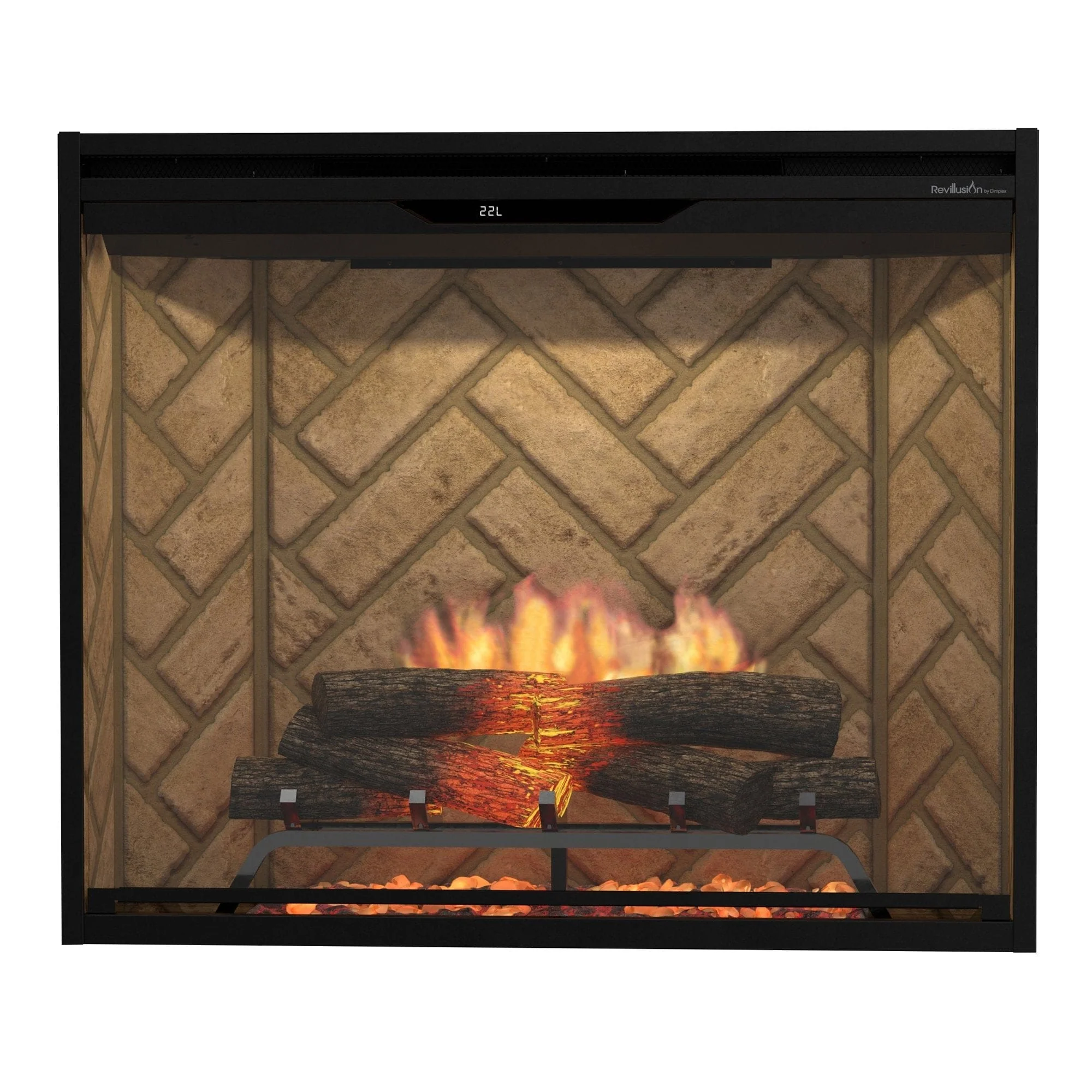 Dimplex 36" Revillusion Portrait Built-in Electric Firebox - REV36P - Image 3