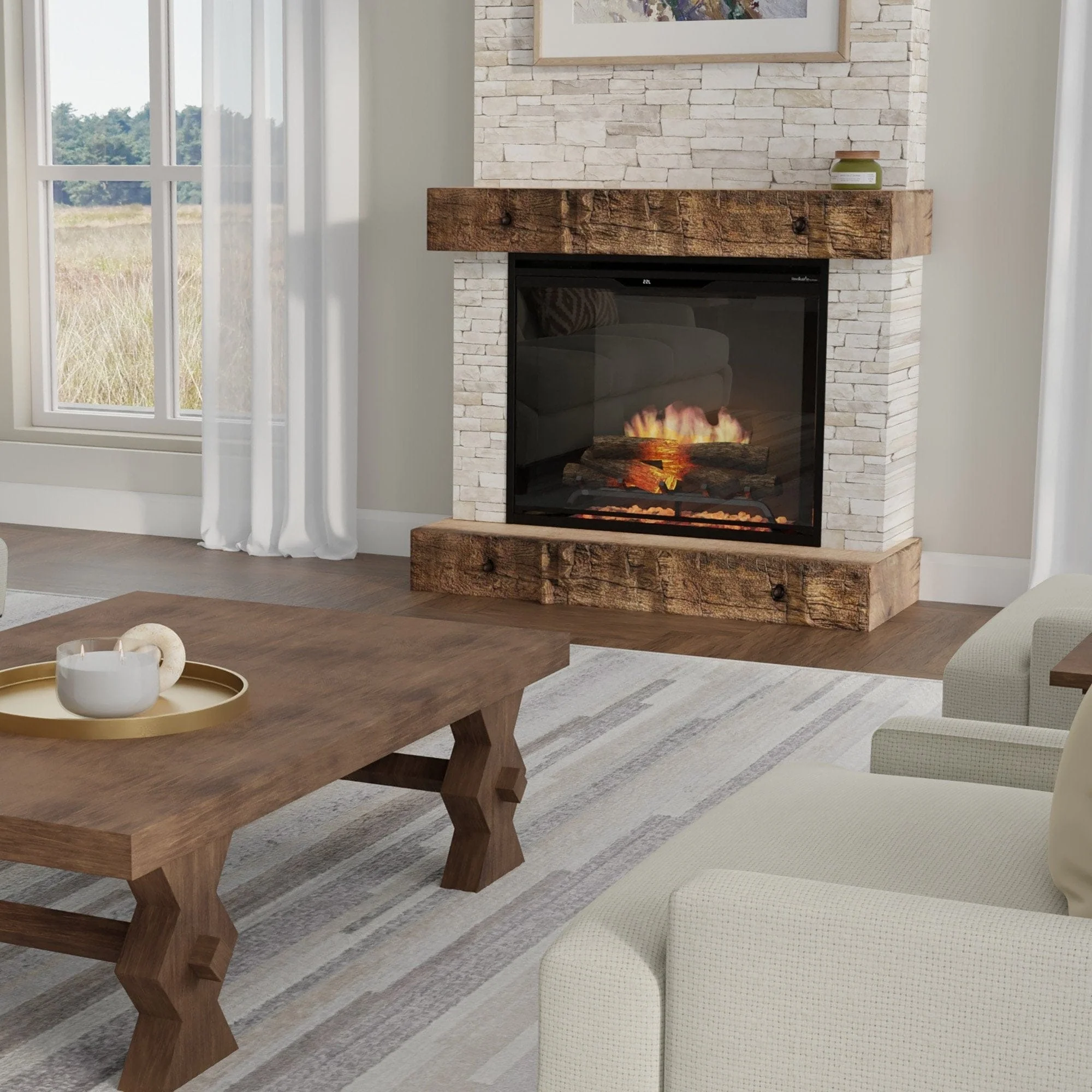 Dimplex 36" Revillusion Portrait Built-in Electric Firebox - REV36P - Image 9