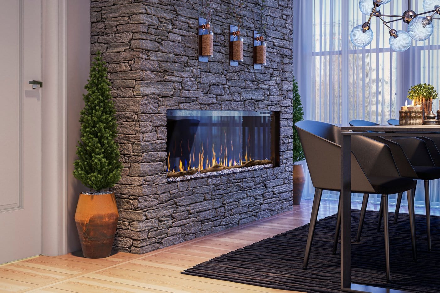 Dimplex IgniteXL Bold 60" Built-in Linear Electric Fireplace - Image 6