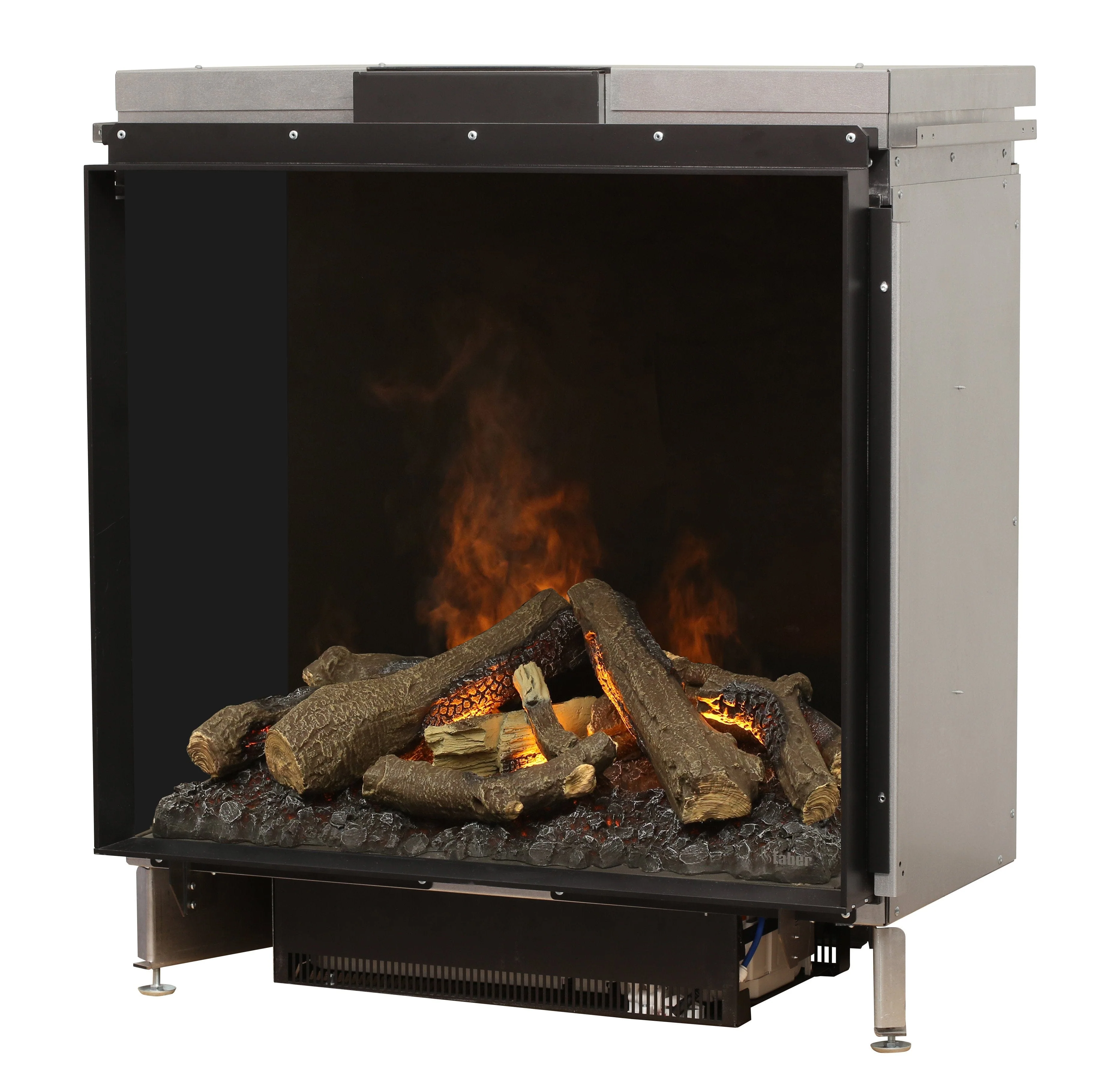 Dimplex OptiMyst e-MatriX Singled-Sided 35" Front-Facing Built-in Water Vapor Fireplace - Image 3