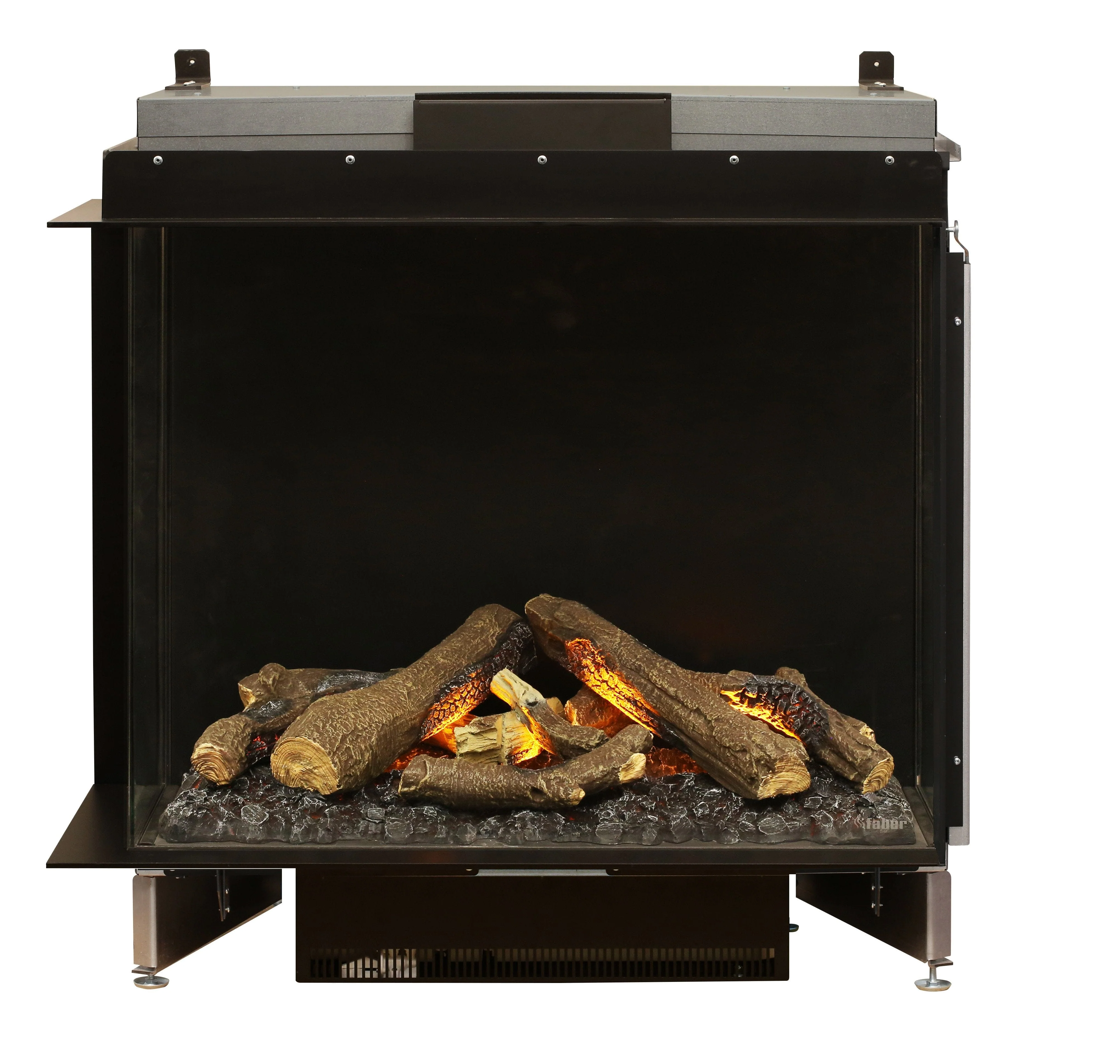 Dimplex OptiMyst e-MatriX Two-Sided 37" Left-Facing Built-in Water Vapor Fireplace - Image 5
