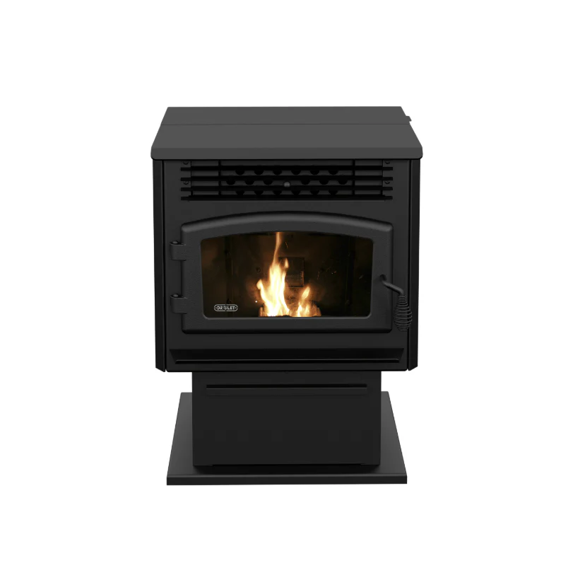 Drolet Eco-55 Pellet Stove (w/ 4" Basement Venting Kit) - Image 2