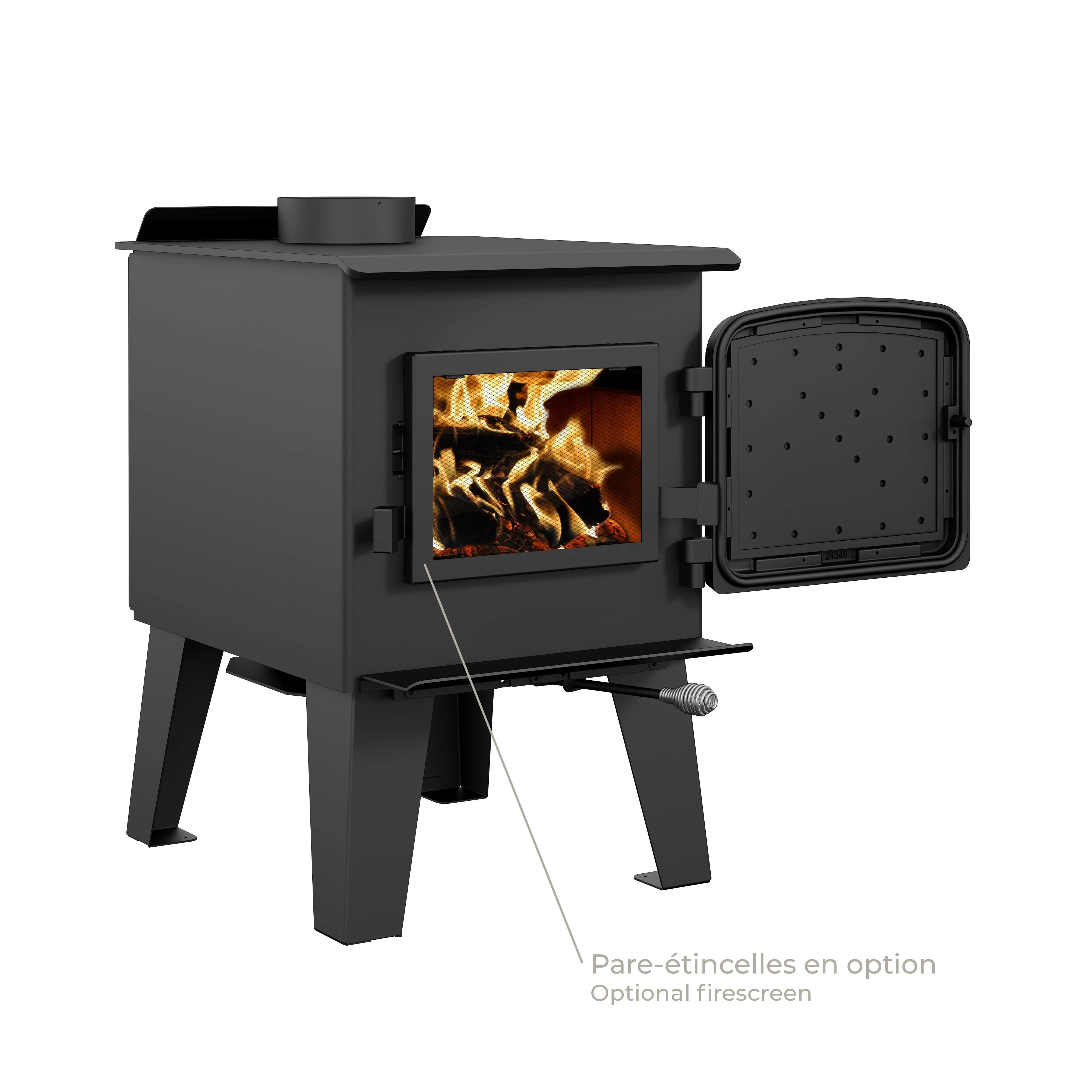 Drolet Fox Wood Stove - Image 5