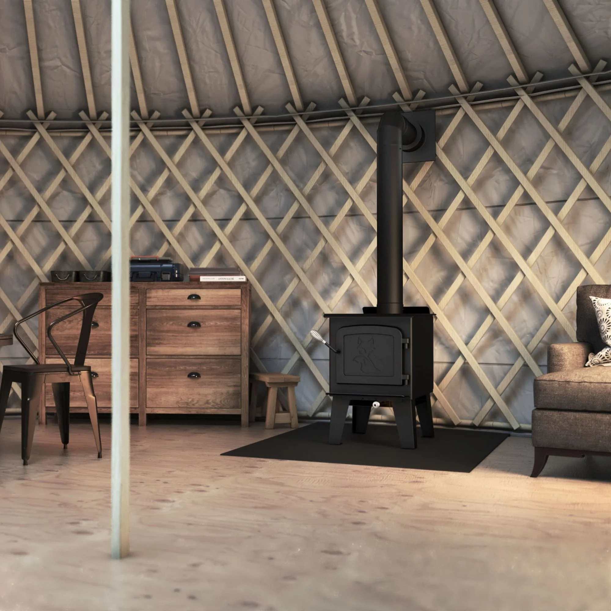 Drolet Fox Wood Stove - Image 7