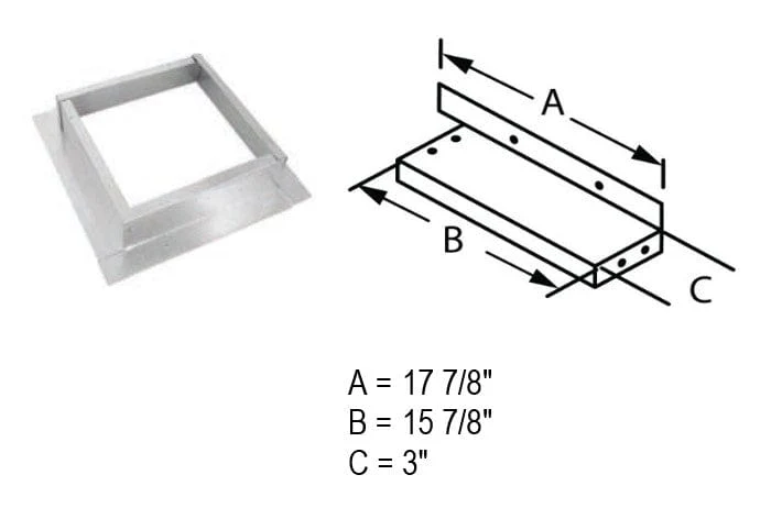DuraVent Vinyl Siding Standoff Kit - 58DVA-VSK