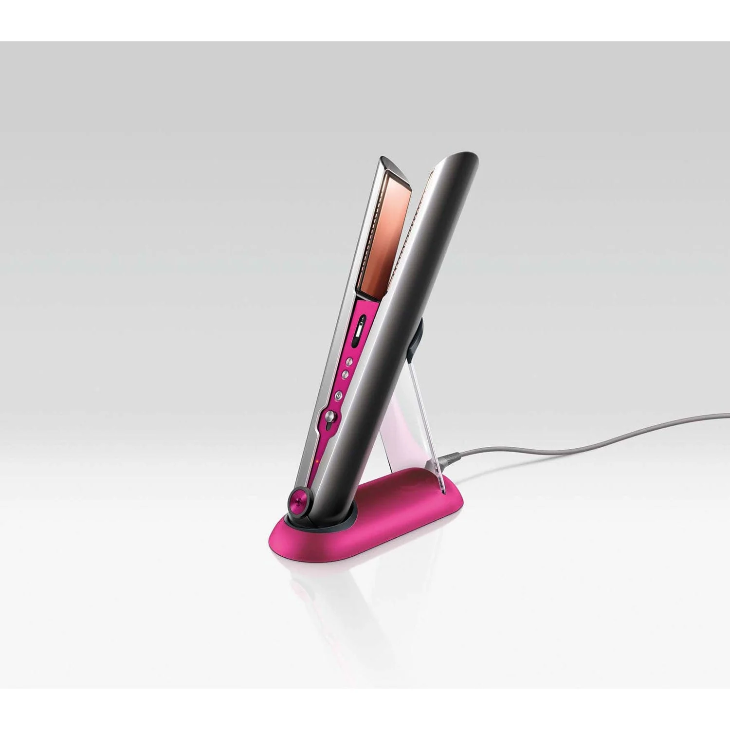 Dyson Corrale Hair Straightener (Black / Nickel Fuchsia) - Refurbished - Image 7