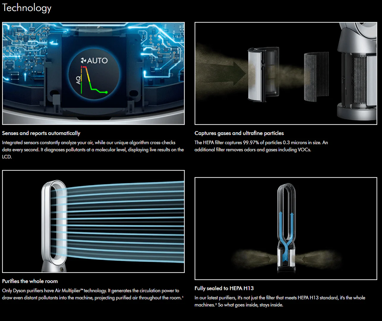 Dyson Purifier Cool Autoreact TP7A (Refurbished) - Image 4