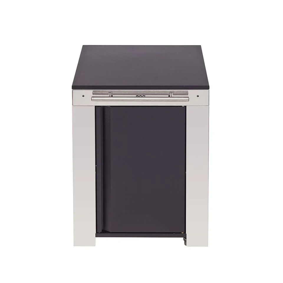 ENO La Plancha Felix Black and Stainless Side Table - PMIP06185 - Image 2