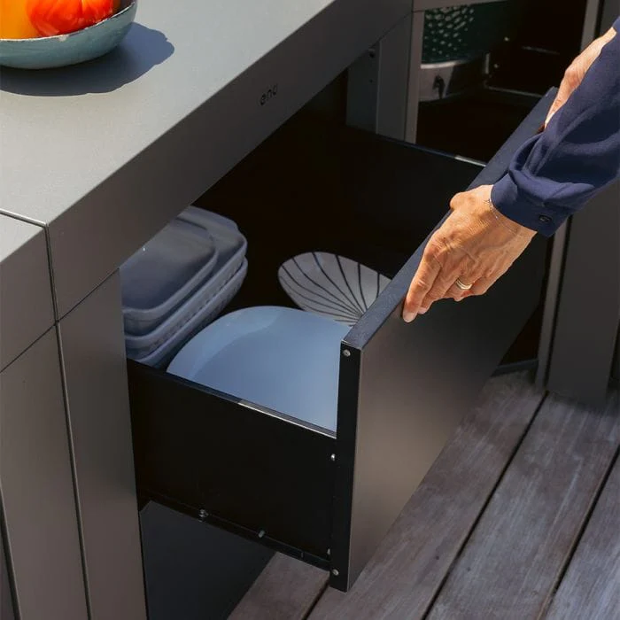 ENO La Plancha MODULO Drawers Front Storage (Black) - MOD3185 - Image 2