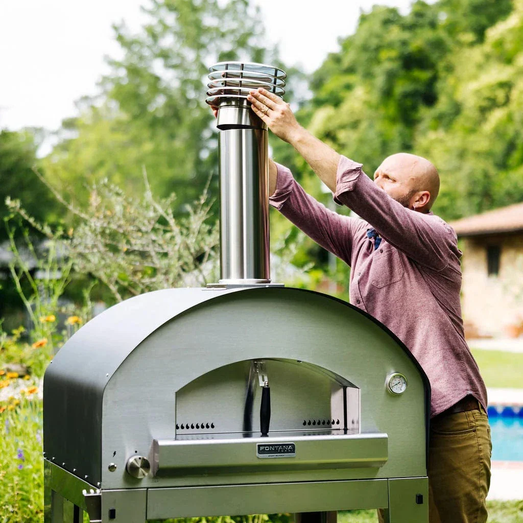 Fontana Forni Firenze Hybrid Gas & Wood Pizza Oven - Image 10