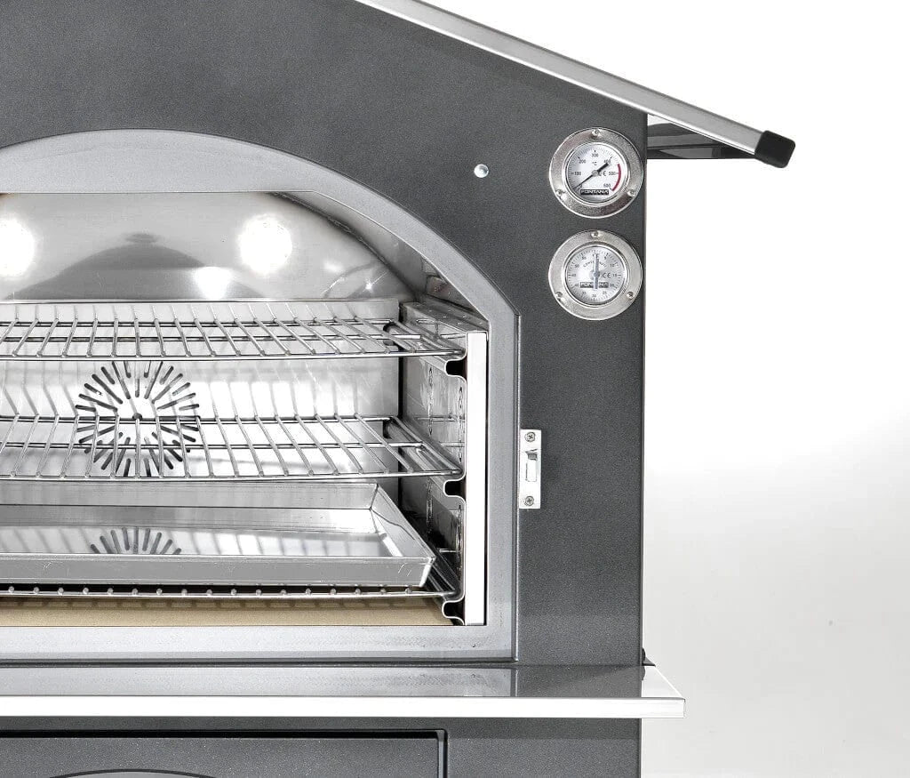 Fontana Forni Gusto 80 Wood-Fired Dual Chamber Pizza Oven - Image 3