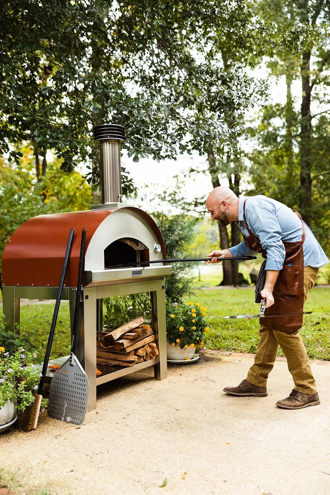 Fontana Forni Mangiafuoco Wood-Fired Pizza Oven - Image 10