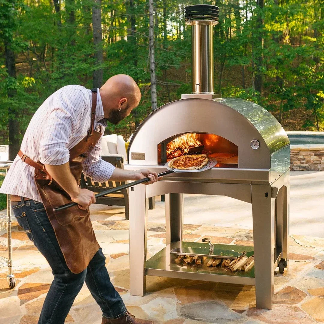 Fontana Forni Mangiafuoco Wood-Fired Pizza Oven - Image 9