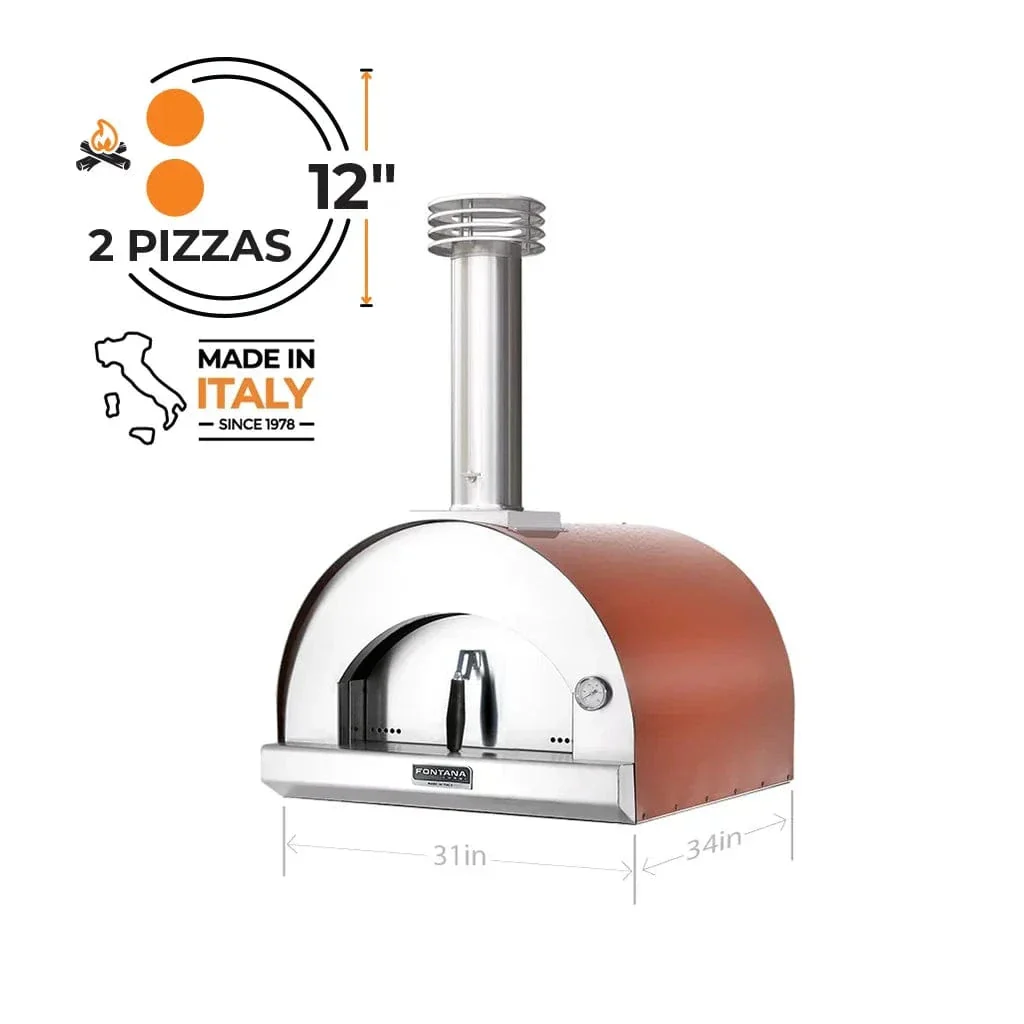 Fontana Forni Margherita Wood-Fired Pizza Oven - Image 2