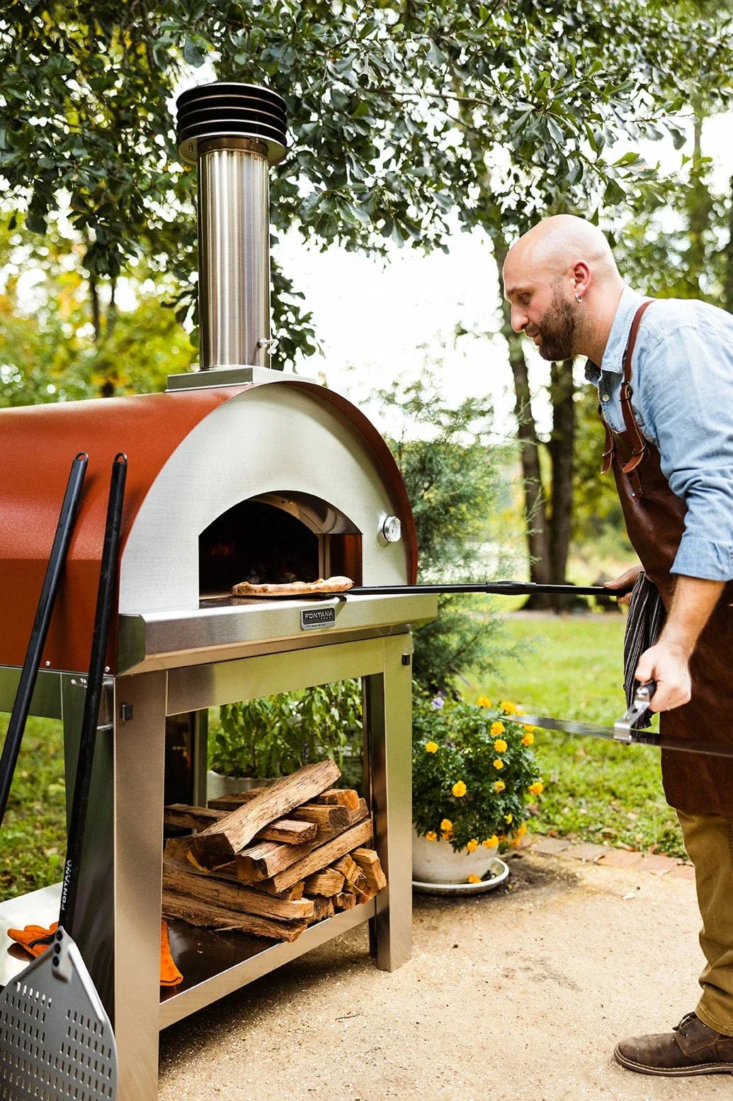 Fontana Forni Marinara Wood-Fired Pizza Oven - Image 8