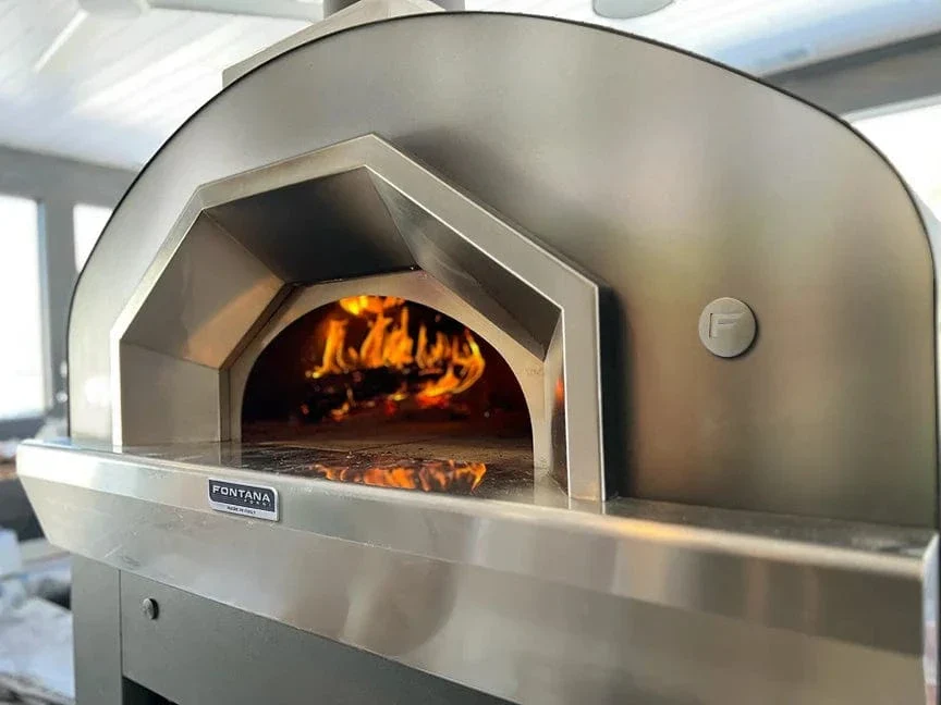 Fontana Forni Prometeo Commercial Wood-Fired Pizza Oven - Image 4