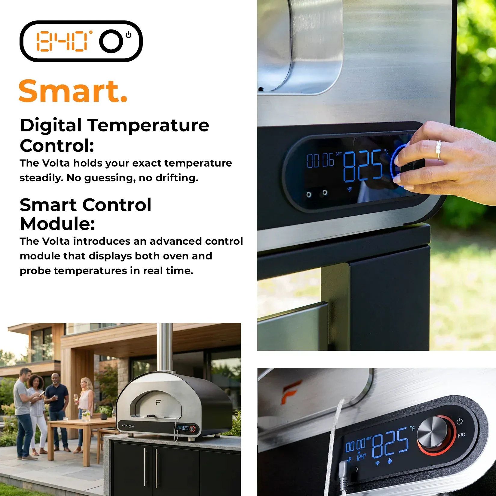 Fontana Forni Volta 70 Hybrid Smart Oven - Image 3