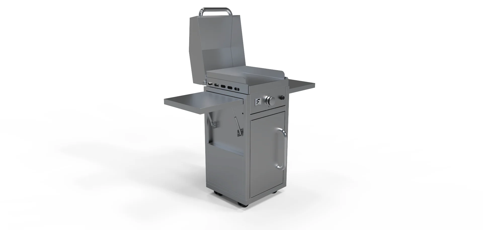 Fusion GFE40 Single Burner Gas Griddle - Image 4
