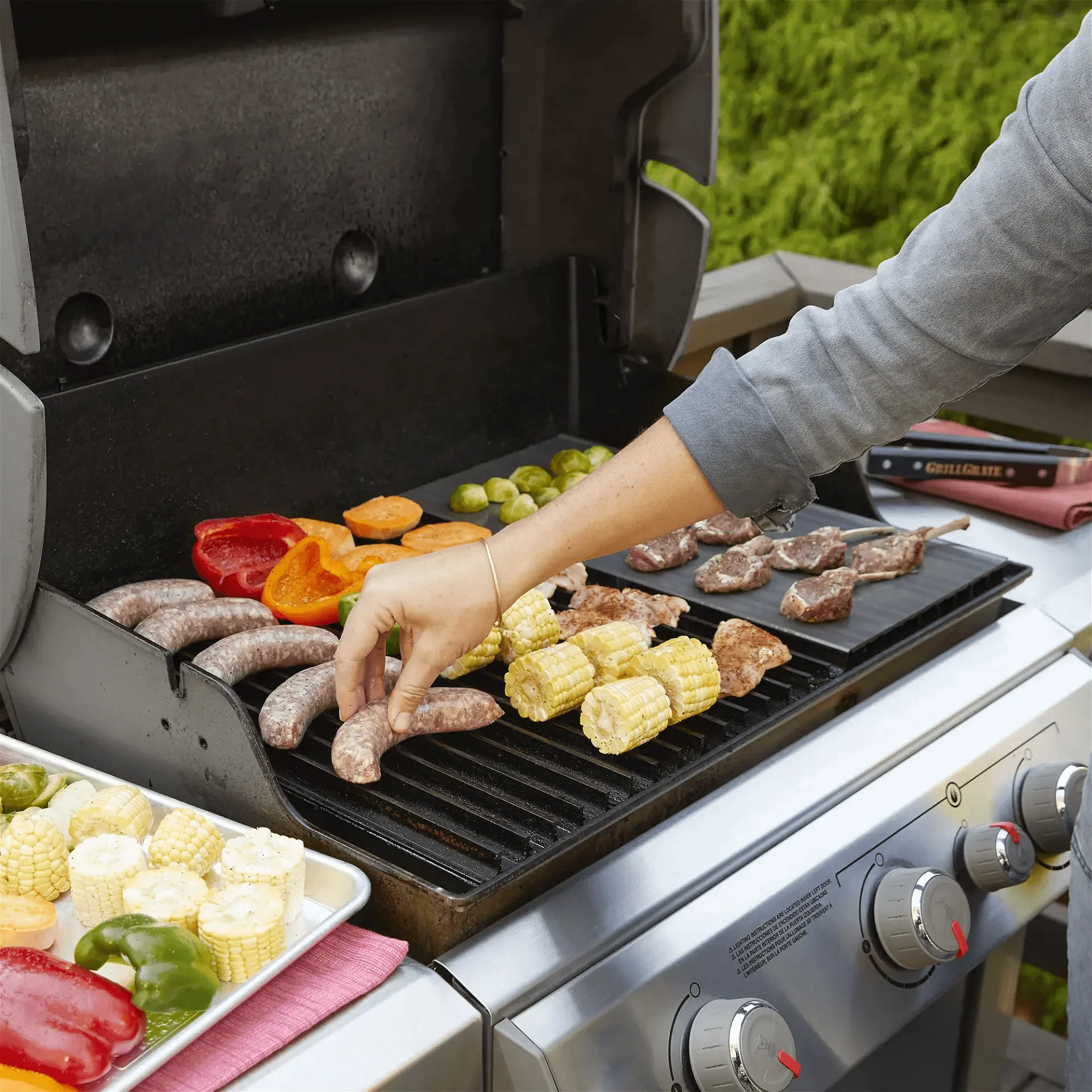 GrillGrate Custom Cut Set (Infinite Series 48 Dual Dome) - CC20.875-24-8 - Image 8
