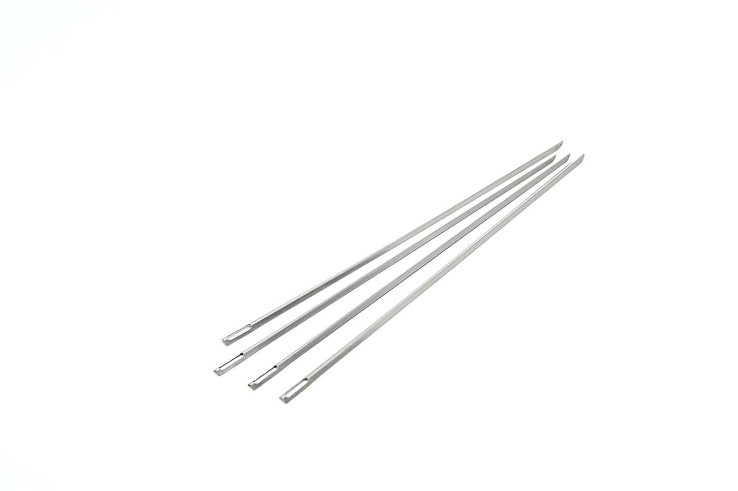 GrillPro 15" V-Shaped Stainless Steel Skewers (4-Piece) - 46074