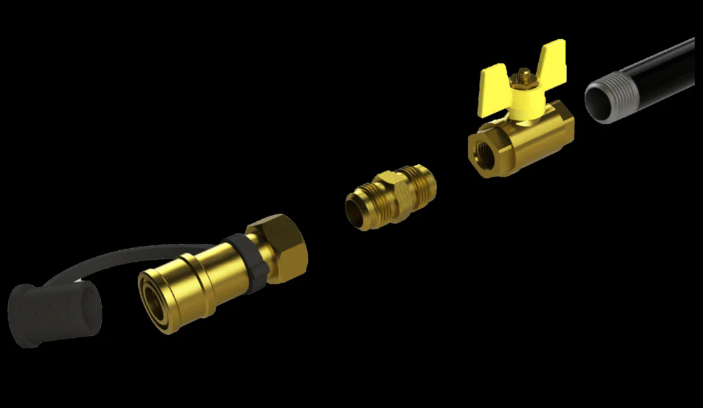 Halo Natural Gas Conversion Kit (Versa 16) - HZ-3001-A - Image 3