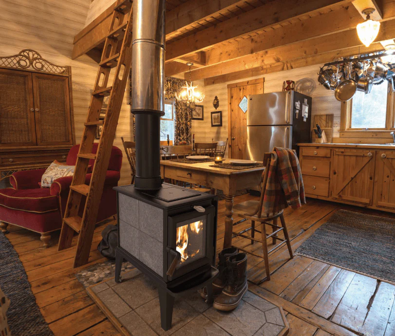 Hearthstone Lincoln TruHybrid Wood Stove - Image 5