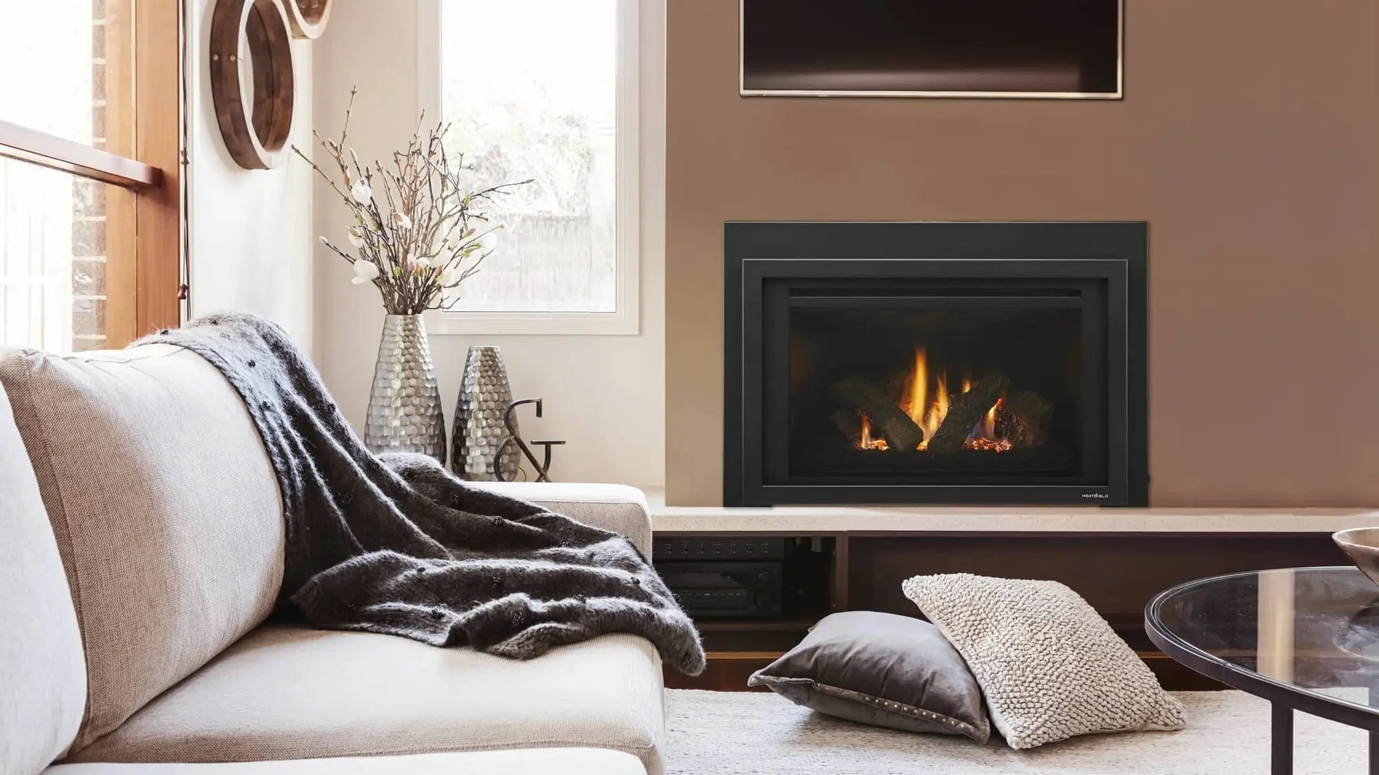 Heat & Glo 35" Provident Indoor Gas Fireplace Insert - Image 3