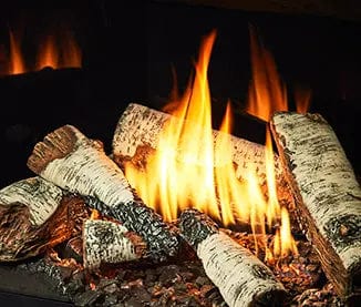 Heat & Glo Birch Logs - LOGS-6-BIR