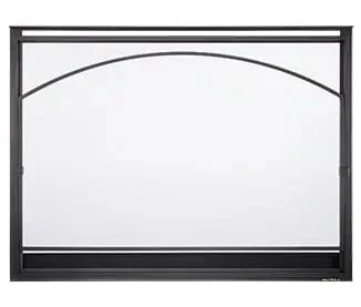 Heat & Glo Chapel Arched Overlap Front (New Bronze) - CHAPEL-8-NB