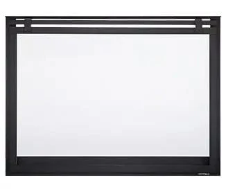 Heat & Glo Loft Barn Door Overlap Front (Gun Metal) - LOFT-6-GM