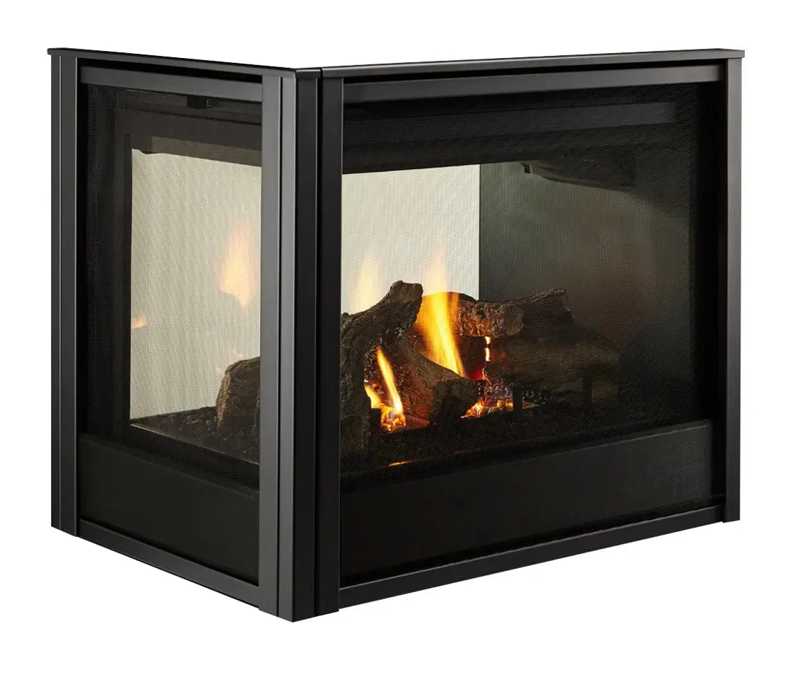 Heat & Glo Pier 36" 3-Sided Gas Fireplace - Image 2