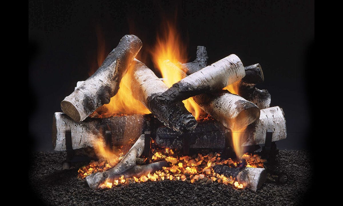 Heatmaster 24" Birch Gas Log Set