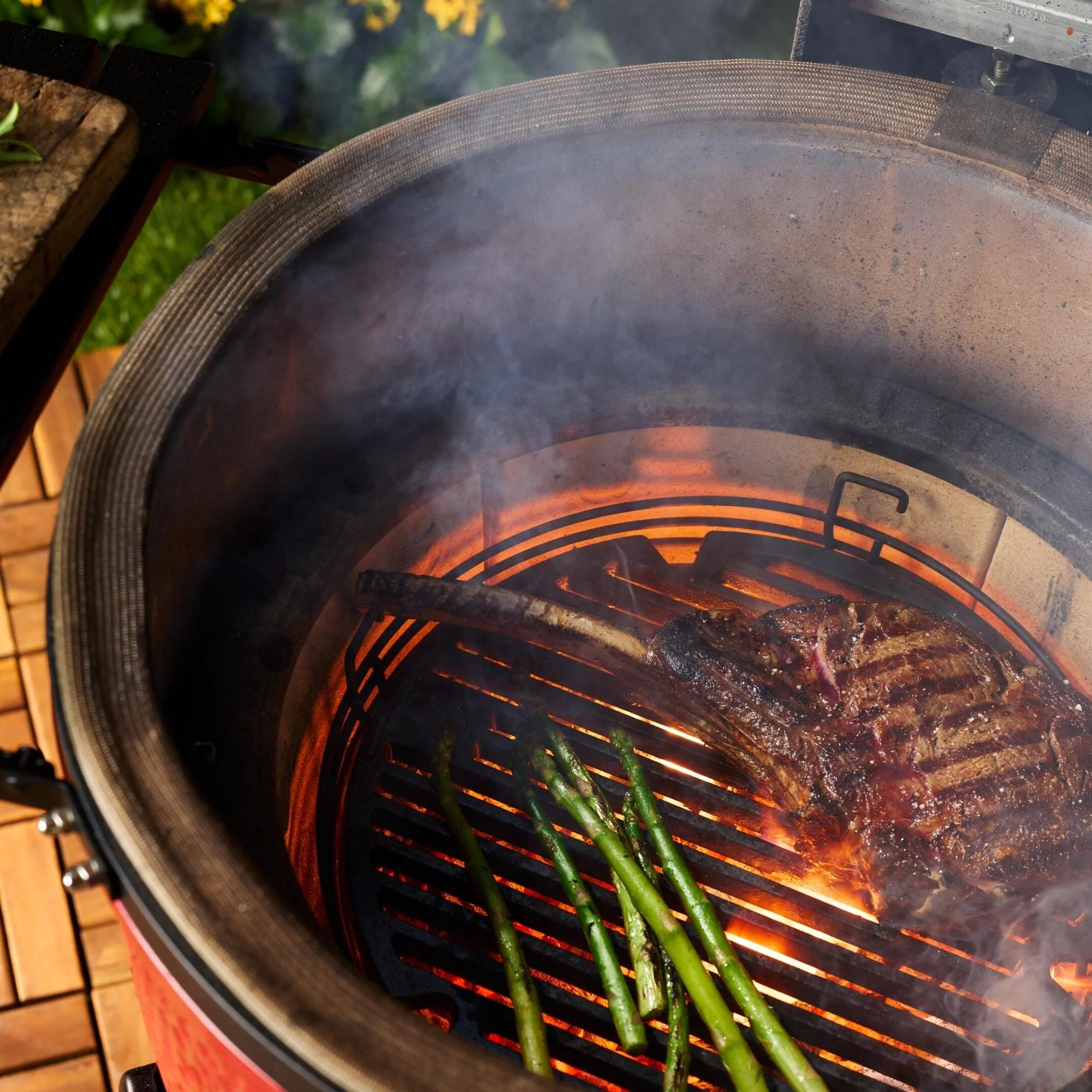 Kamado Joe - Big Joe III Cart with Aluminum Side Shelves - Image 7