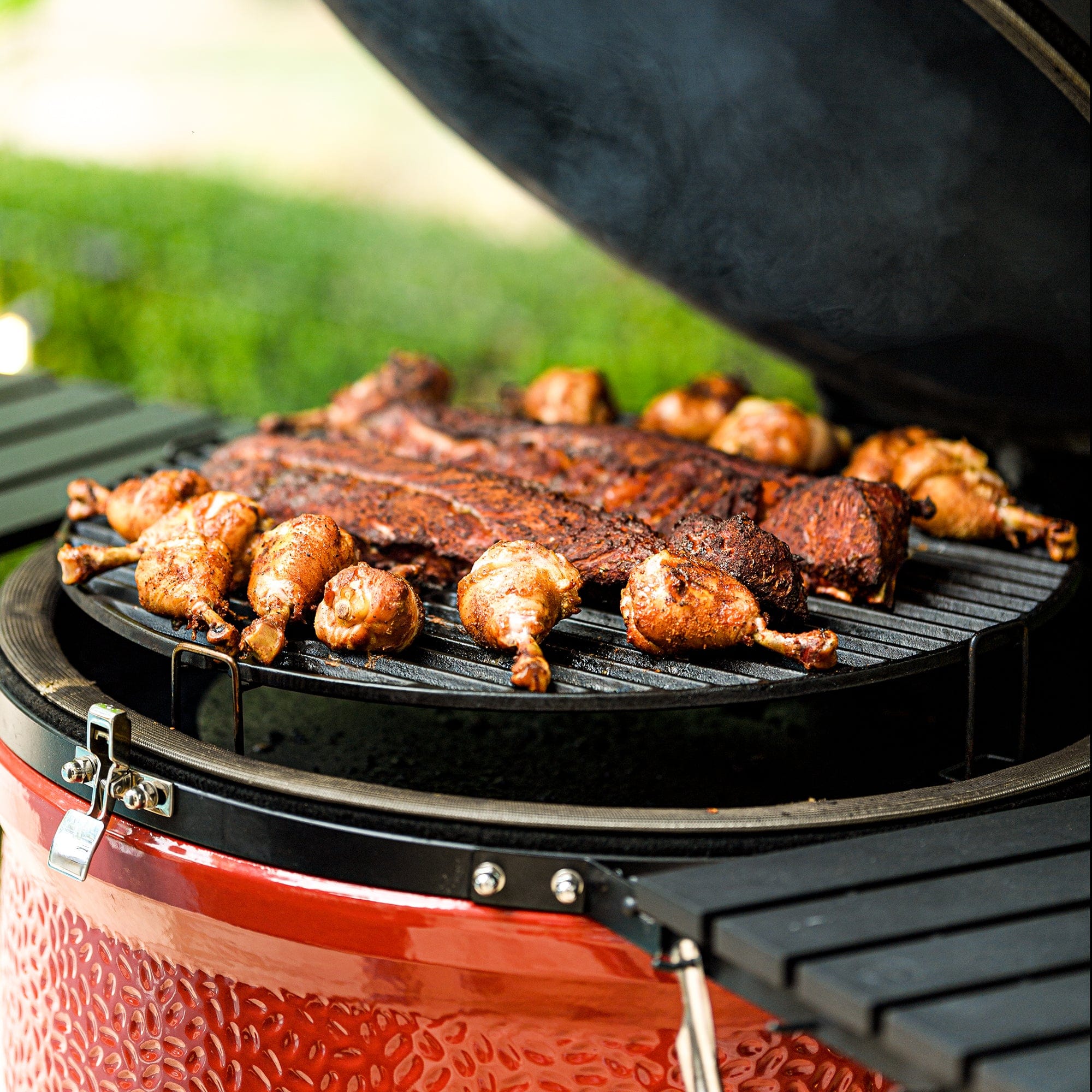 Kamado Joe - Big Joe III Cart with Aluminum Side Shelves - Image 9