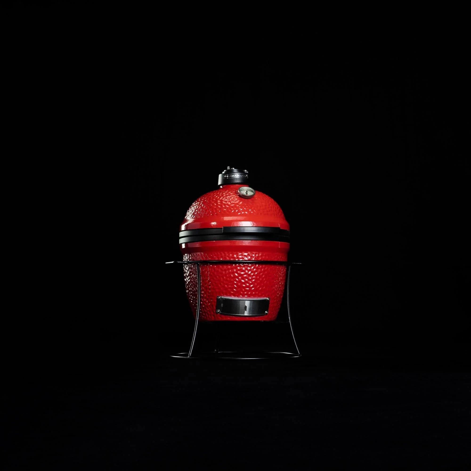 Kamado Joe - Joe Jr. Red with Stand, Heat Deflector & Tools - Image 3