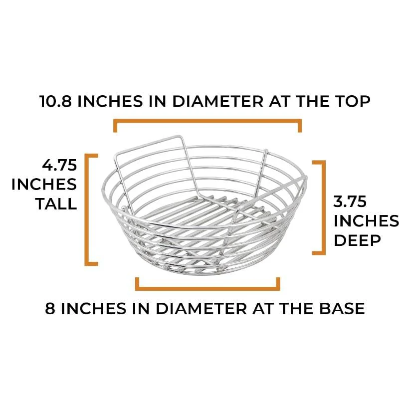 Kick Ash Basket (Kamado Joe - Joe Jr.) - KAB-JJ-SS - Image 2