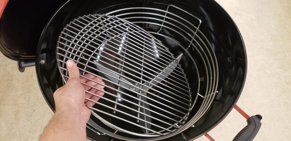Kick Ash Basket Ring of Fire w. Divider (Weber 22" Kettle) - KAB-W22 - Image 4