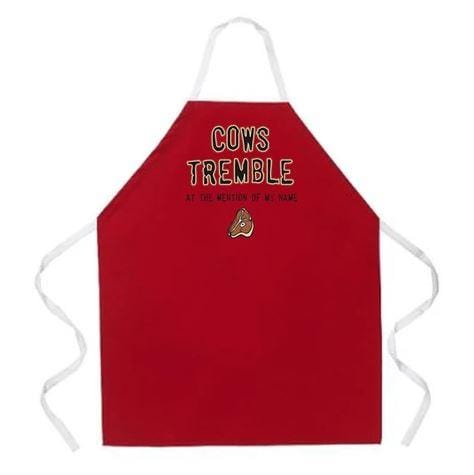 L.A. Imprints Attitude Apron - Cows Tremble