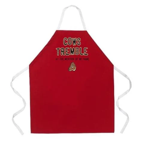 L.A. Imprints Attitude Apron - Cows Tremble - Image 2