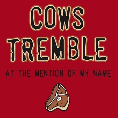 L.A. Imprints Attitude Apron - Cows Tremble - Image 3
