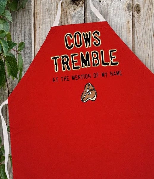 L.A. Imprints Attitude Apron - Cows Tremble - Image 4