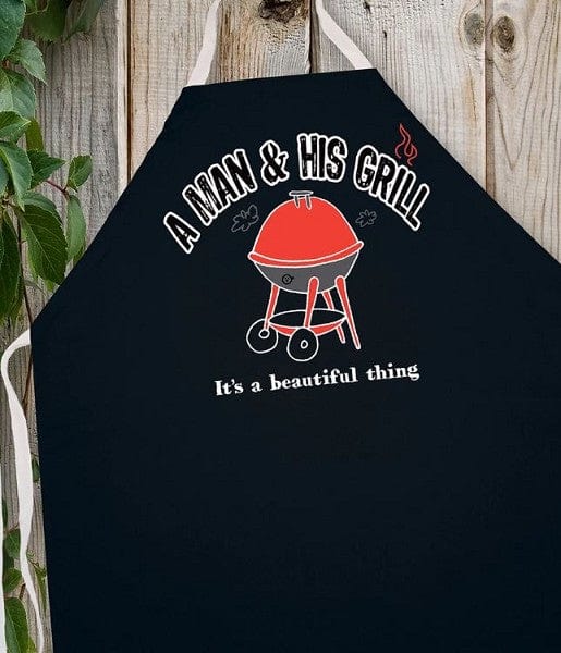 LA Imprints Attitude Apron - A Man and his Grill - Image 2