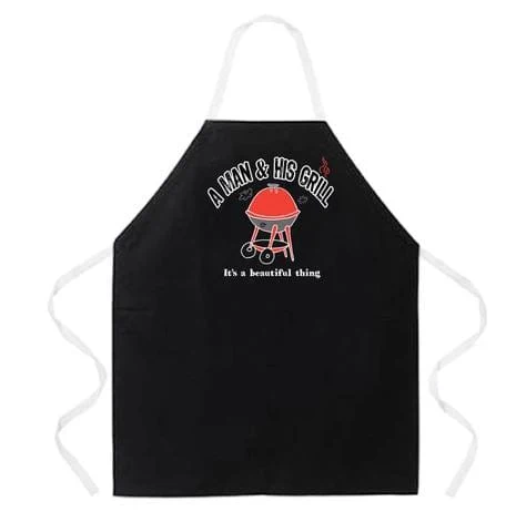 LA Imprints Attitude Apron - A Man and his Grill - Image 4