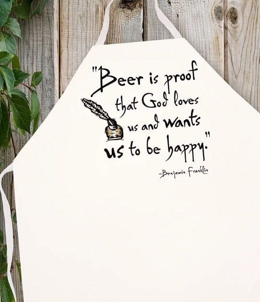 LA Imprints Attitude Apron - Beer is Proof - Image 2